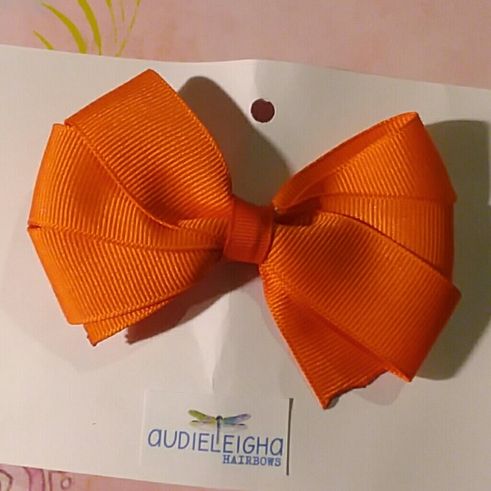Orange Hairbow